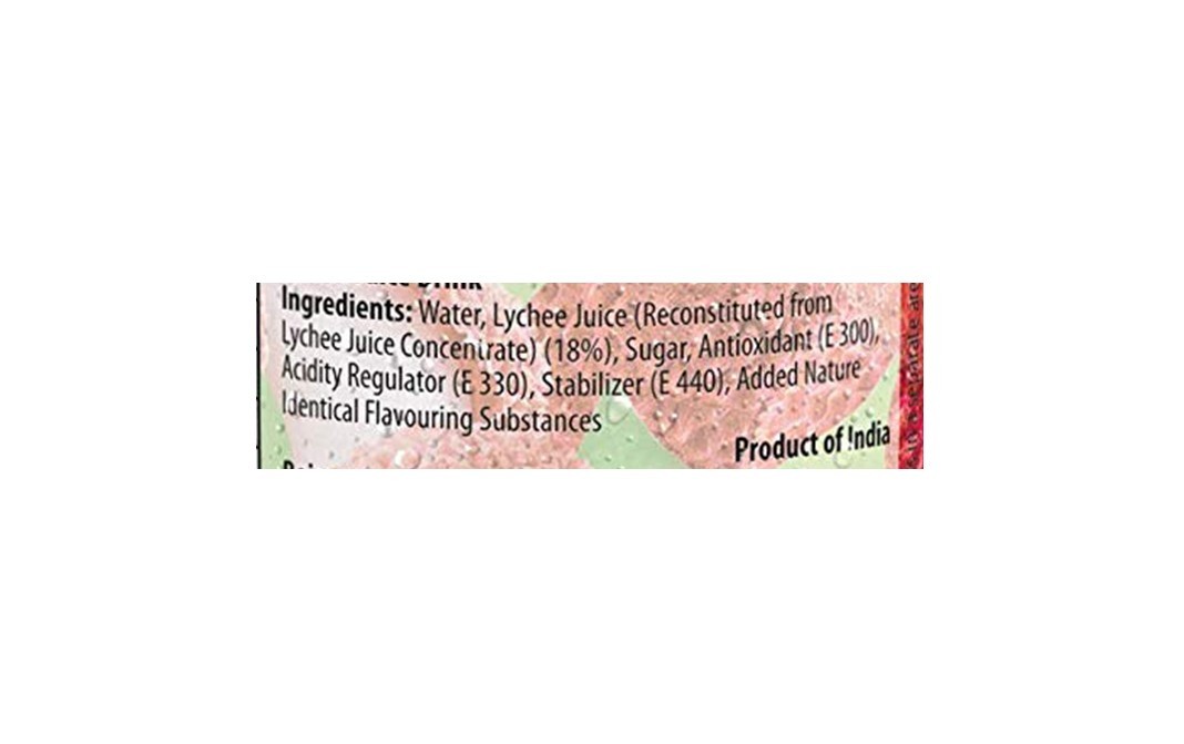 Bvitas Juice Drink Lychee    Can  250 millilitre